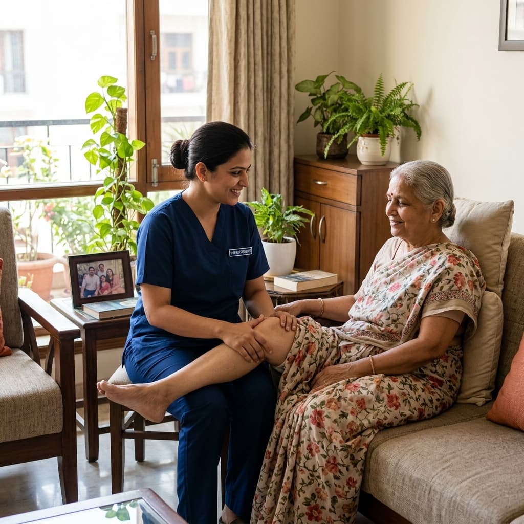 Doctor-guided Home Visit Physiotherapy in South Bopal Ahmedabad
