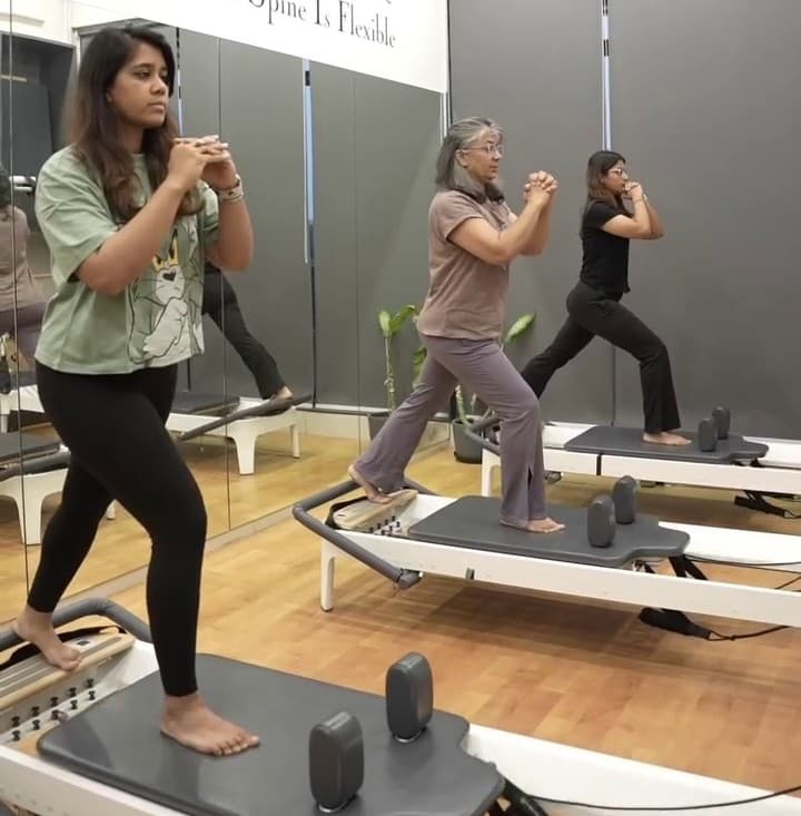 Reformer Pilates Personal Training Session under Doctor Guidance